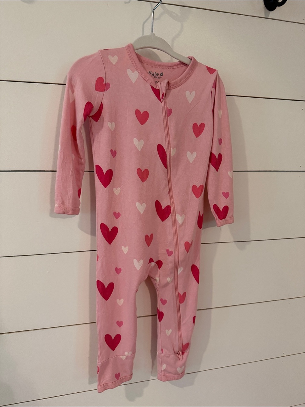 Kyte Baby Heart Romper